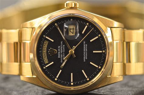 rolex datejust oro quadrante nero